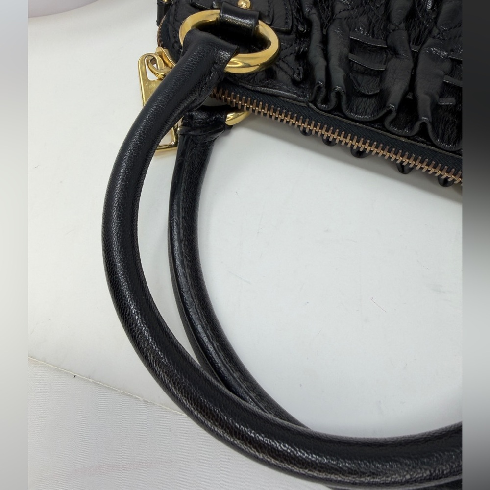 Marc Jacobs Vintage Black Quilted Leather Cecilia Satchel Resort 2007 - Picture 8 of 17